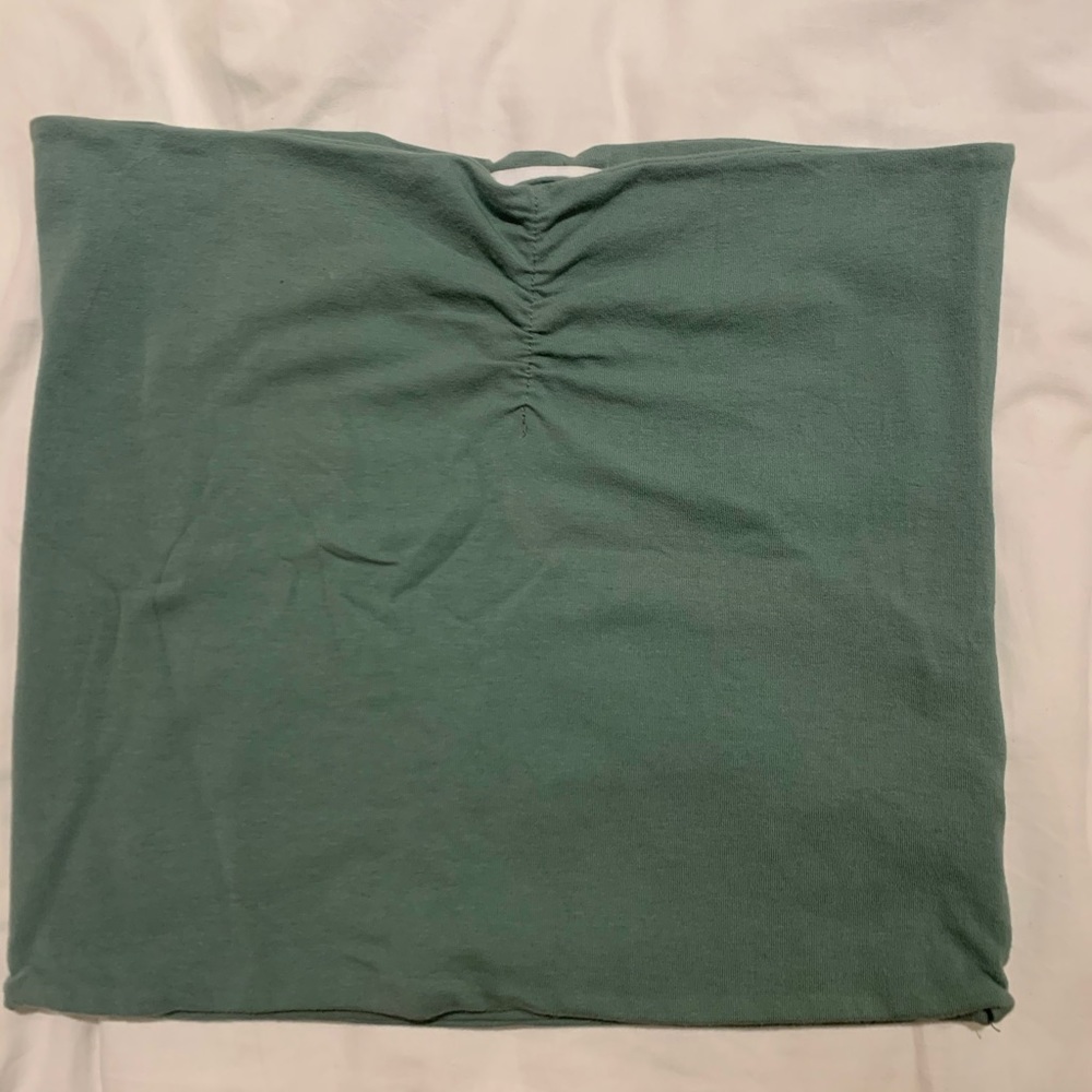 Sage Green Topshop Tube Top